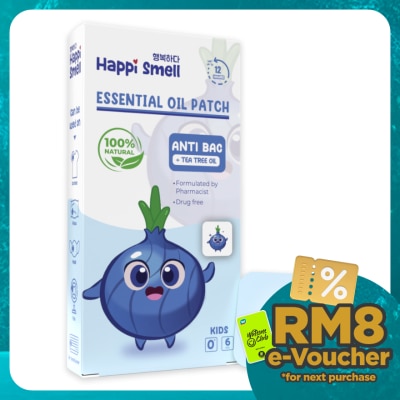 HAPPI SMELL Onion Essential Oil Patch Anti Bac 6s