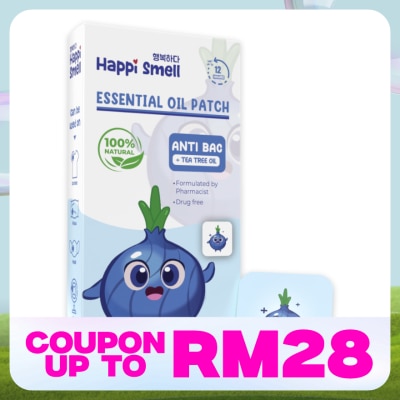 HAPPI SMELL Onion Essential Oil Patch Anti Bac 6s