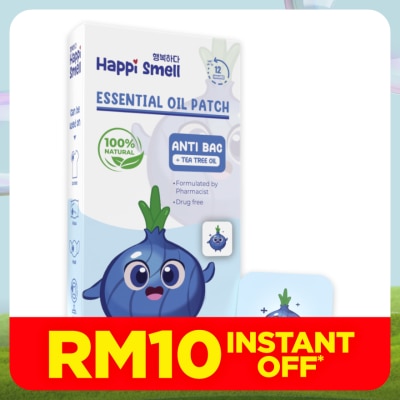 HAPPI SMELL Onion Essential Oil Patch Anti Bac 6s