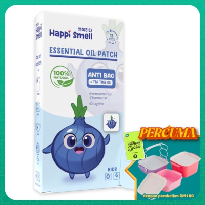 HAPPI SMELL - Onion Essential Oil Patch Anti Bac 6s