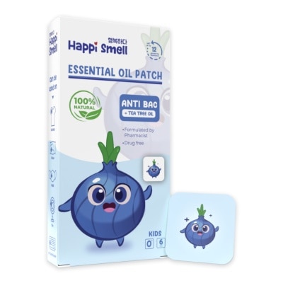HAPPI SMELL Onion Essential Oil Patch Anti Bac 6s