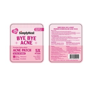 GWP Simplyheal Day & Night Premium Hydrocolloid Acne Patch Mini Pack 1s (While Stock Last)