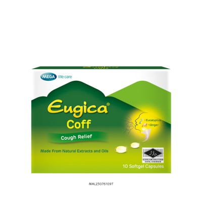 MEGA - Eugica Coff Cough Relief Capsule 10s