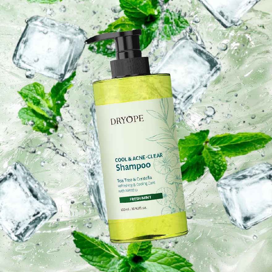 Cool & Acne Clear Shampoo Fresh Mint 500ml image