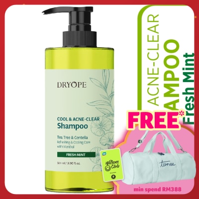 DRYOPE Cool & Acne Clear Shampoo Fresh Mint 500ml
