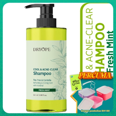 DRYOPE - Cool & Acne Clear Shampoo Fresh Mint 500ml