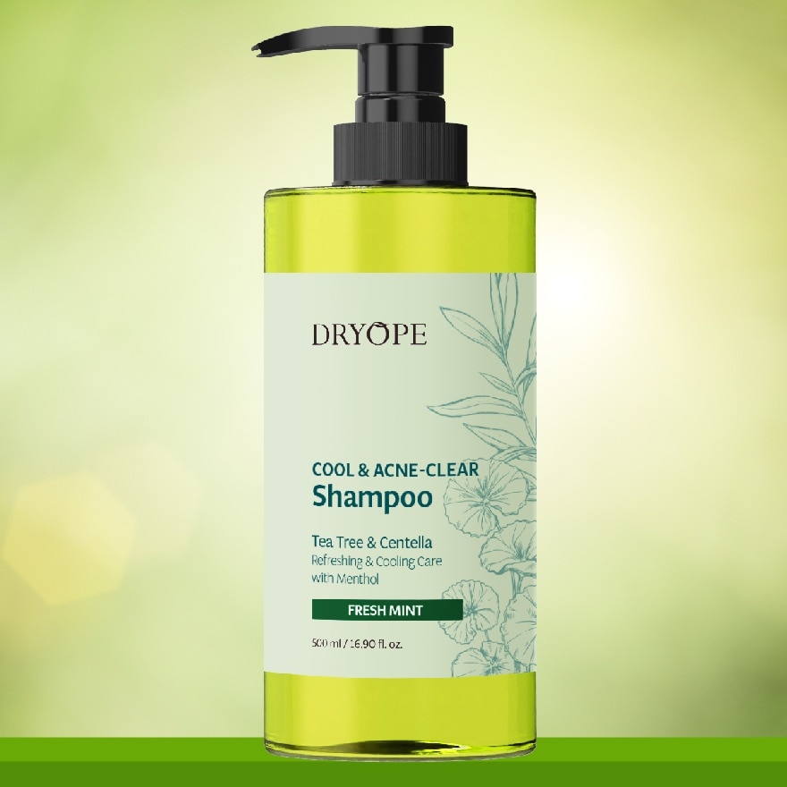 Cool & Acne Clear Shampoo Fresh Mint 500ml