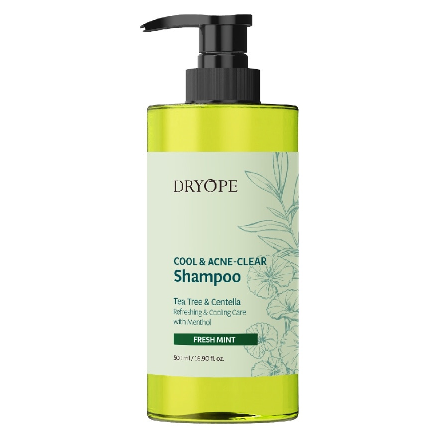 Cool & Acne Clear Shampoo Fresh Mint 500ml