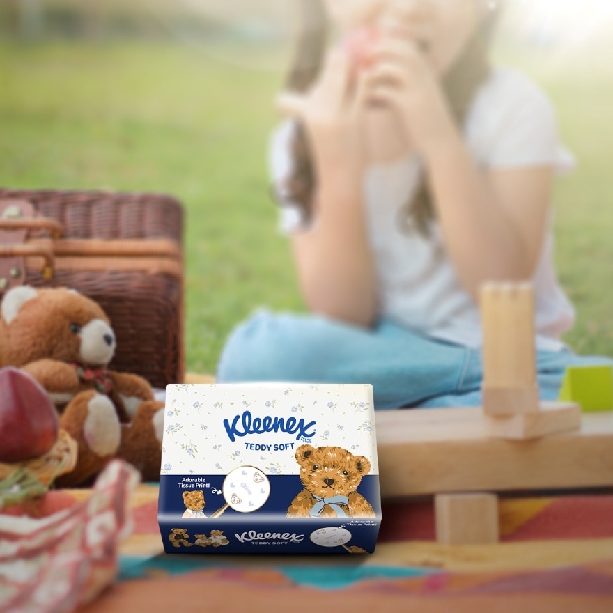 Facial Tissue Soft Box Teddy Soft 3PLY (100s x 4)