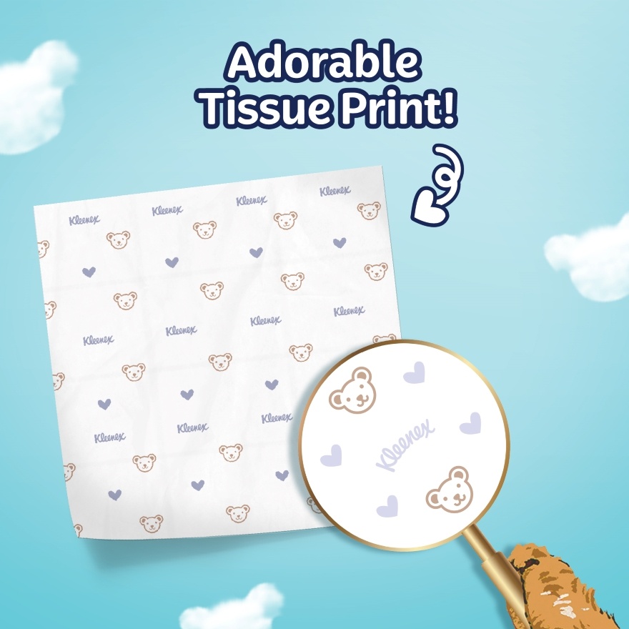 Facial Tissue Soft Box Teddy Soft 3PLY (100s x 4)