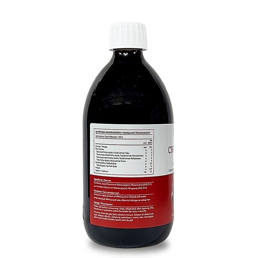 Natural Cranberry Juice 480ml