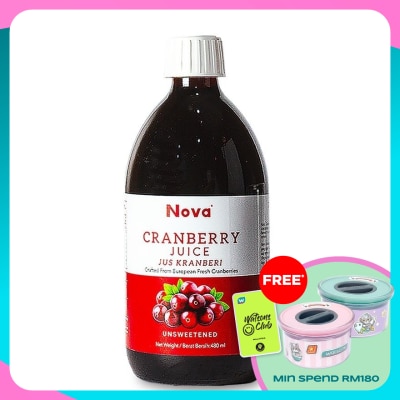 NOVA Natural Cranberry Juice 480ml