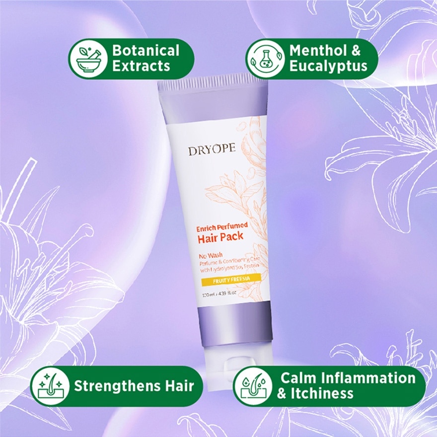Enrich Perfumed Hair Pack Fruity Freesia 130ml