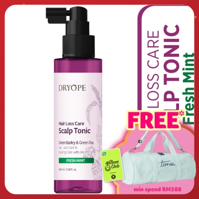 DRYOPE Green Barley Hair Loss Care Scalp Tonic Fresh Mint 100ml