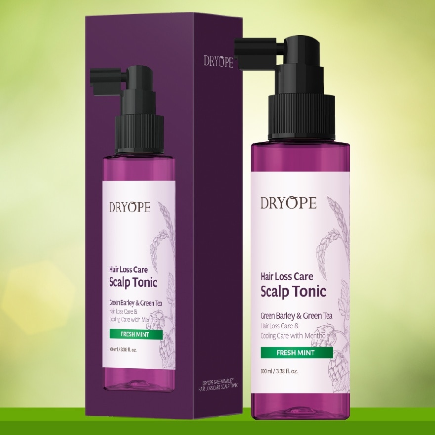 Green Barley Hair Loss Care Scalp Tonic Fresh Mint 100ml