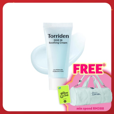 TORRIDEN DIVE-IN Soothing Cream Travel Size 20ml