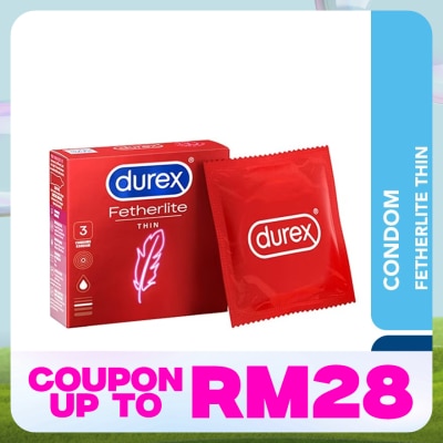 DUREX Condom Fetherlite Thin 3s