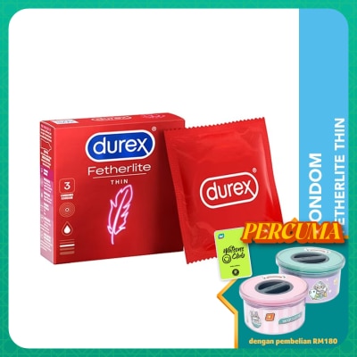DUREX Condom Fetherlite Thin 3s