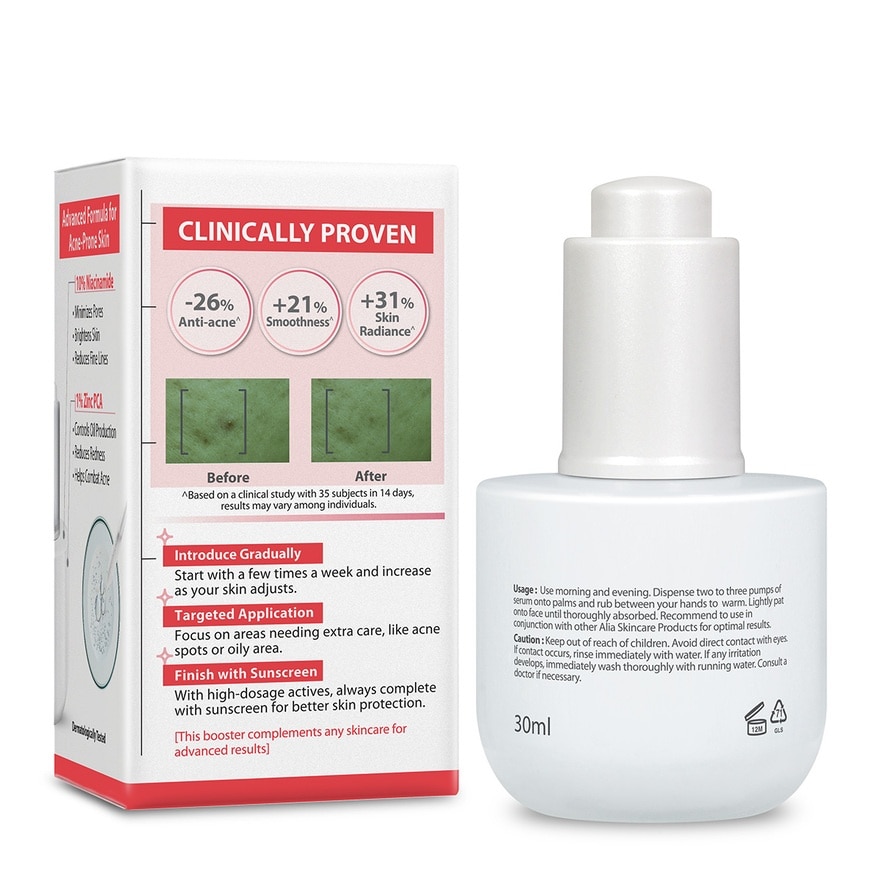 Pro Booster Serum Clarity+ 10% Niacinamide + 1% Zinc