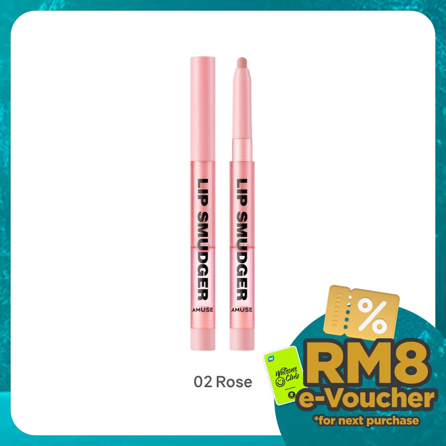 AMUSE Lip Smudger Color 02 Rose