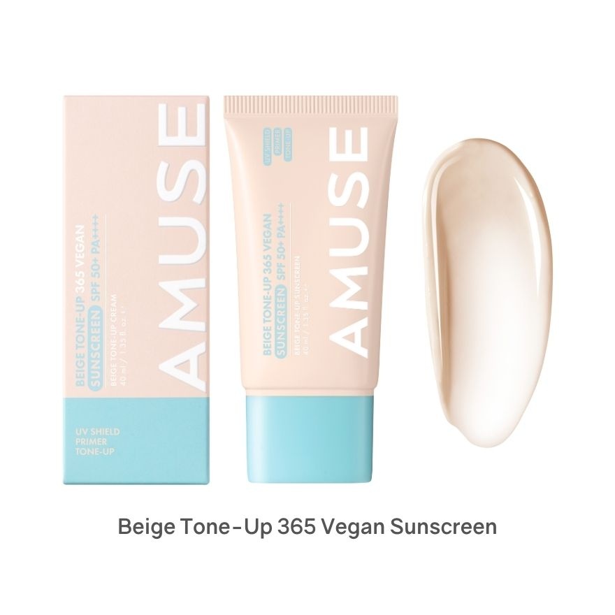 Beige Tone-Up 365 Vegan Sunscreen Spf 50+ Pa++++