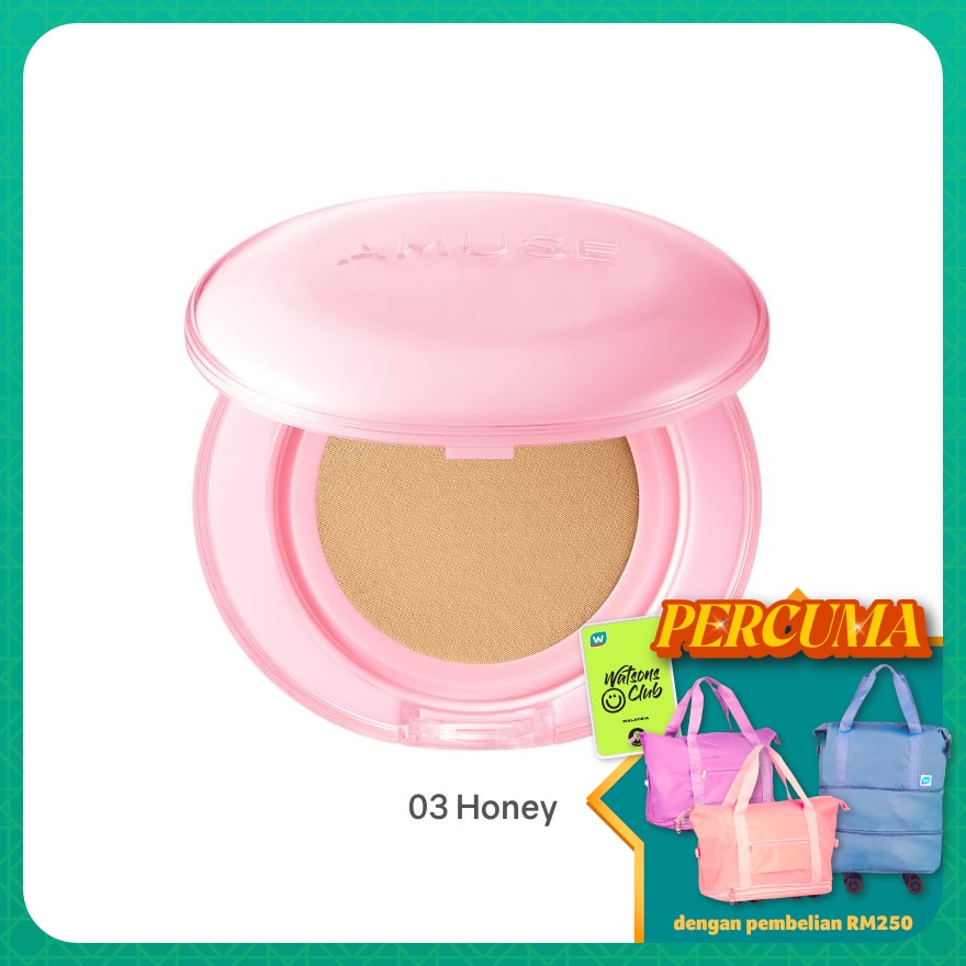 Dew Power Vegan Cushion 03 Honey