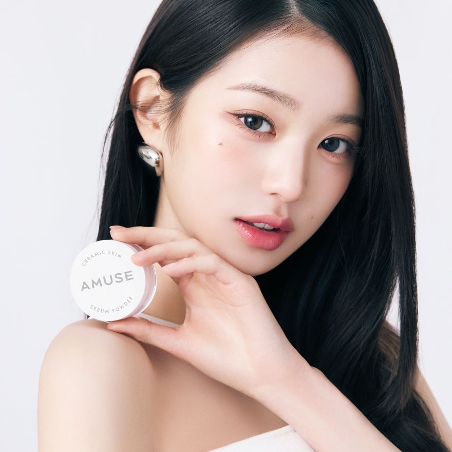  Ceramic Skin Sebum Powder 02 Violet