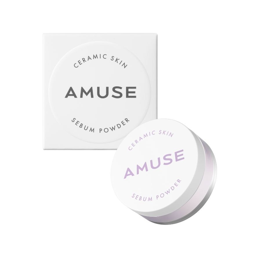  Ceramic Skin Sebum Powder 02 Violet
