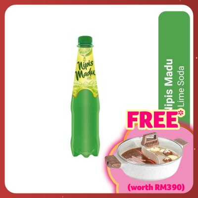 NIPIS MADU Lime Soda Carbonated Drink 330ml