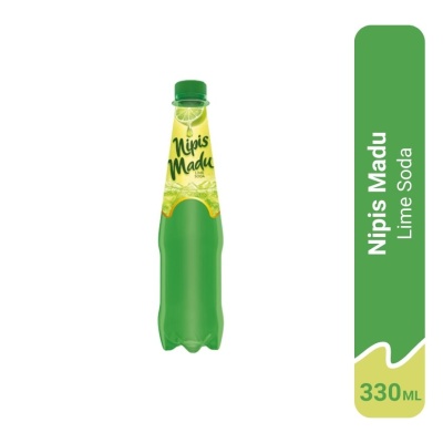 NIPIS MADU - Lime Soda Carbonated Drink 330ml