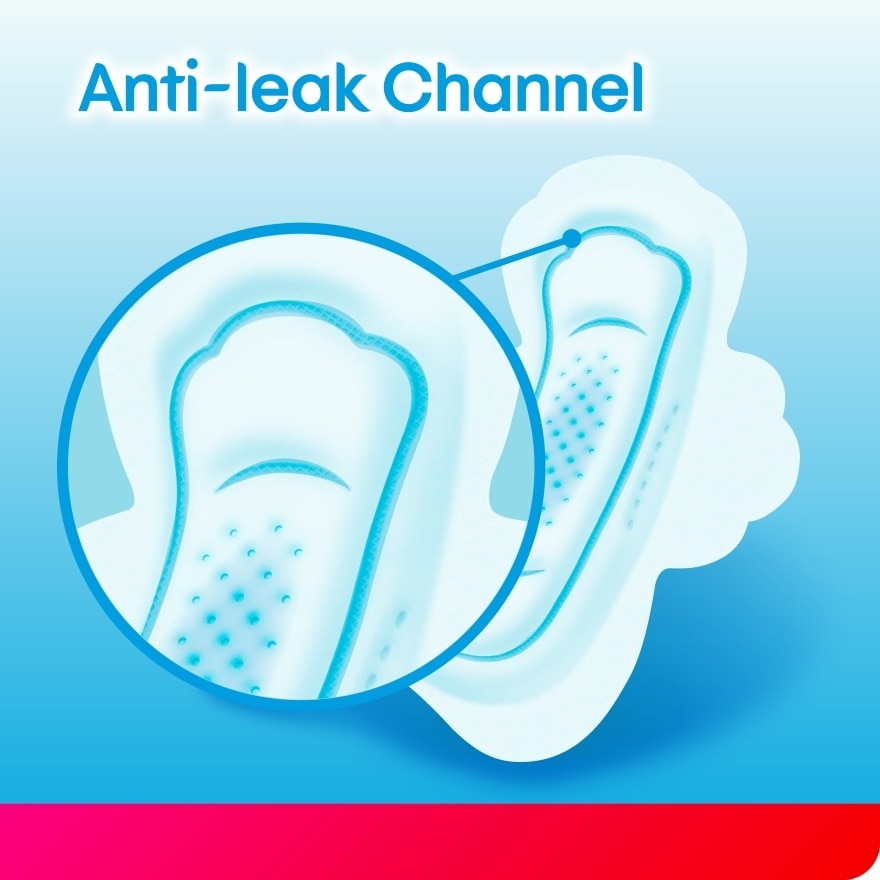 Herbal Cool Overnight Wing Pad 32cm (10s x 3 Packs) Sanitary Pad with Calming Lavender Scent