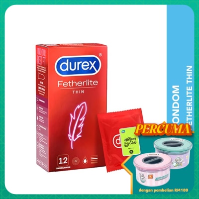 DUREX Condom Fetherlite Thin 12s
