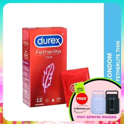 DUREX - Condom Fetherlite Thin 12s