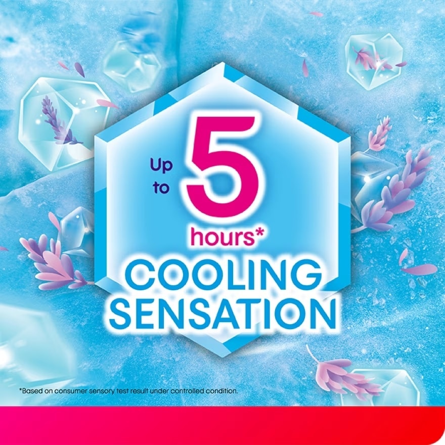 Herbal Cool Maxi Day Non Wing Pad 24cm (16s x 3 Packs) Sanitary Pad with Calming Lavender Scent