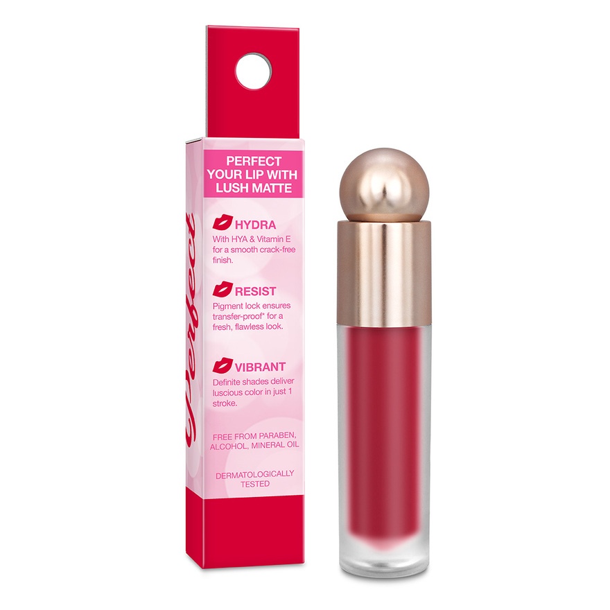 Matte lip cream 01 fiery kiss 4.5g image