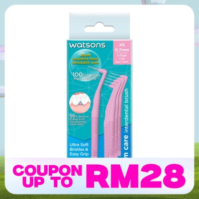 WATSONS L Type 0.07mm Interdental Brushes 6's