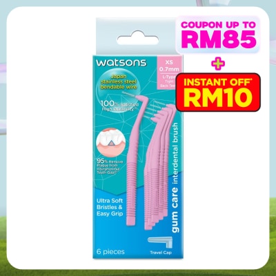 WATSONS L Type 0.07mm Interdental Brushes 6's