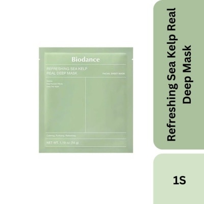 BIODANCE Refreshing Sea Kelp Real Deep Mask 1s