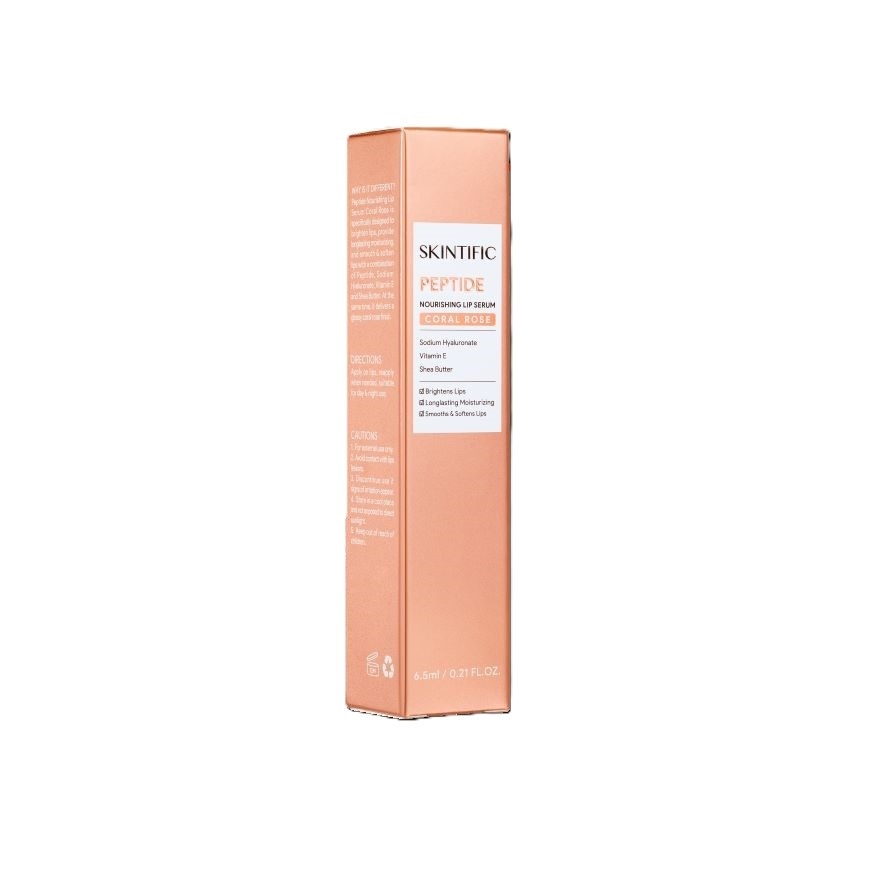 Peptide Nourishing Lip Serum Coral Rose 6.5ml