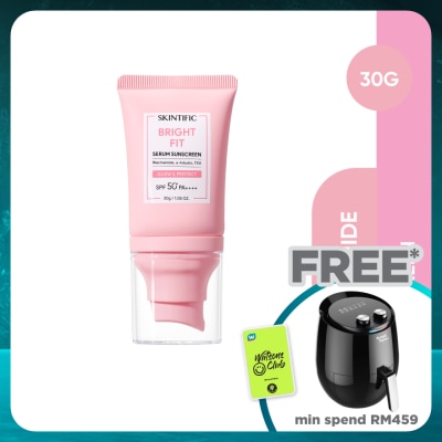 SKINTIFIC Bright Fit Serum Sunscreen SPF50 PA++++ 30g