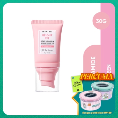 SKINTIFIC Bright Fit Serum Sunscreen SPF50 PA++++ 30g