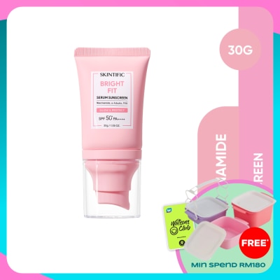 SKINTIFIC Bright Fit Serum Sunscreen SPF50 PA++++ 30g