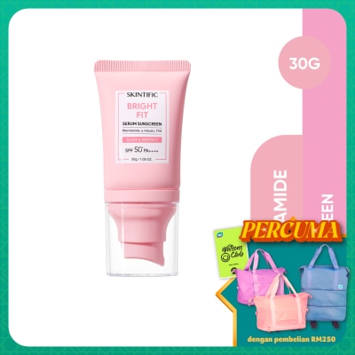 SKINTIFIC Bright Fit Serum Sunscreen SPF50 PA++++ 30g