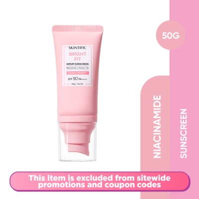 SKINTIFIC - Bright Fit Serum Sunscreen SPF50 PA++++ 50g