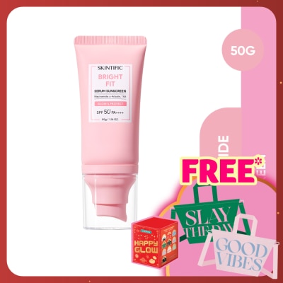 SKINTIFIC Bright Fit Serum Sunscreen SPF50 PA++++ 50g
