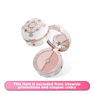 FLOWER KNOWS Butterfly Cloud Collar Collection Rouge Box Duo Blush 01 Rouge Snow