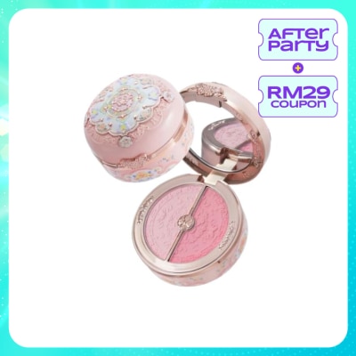 FLOWER KNOWS Butterfly Cloud Collar Collection Rouge Box Duo Blush 03 Pastel Lotus