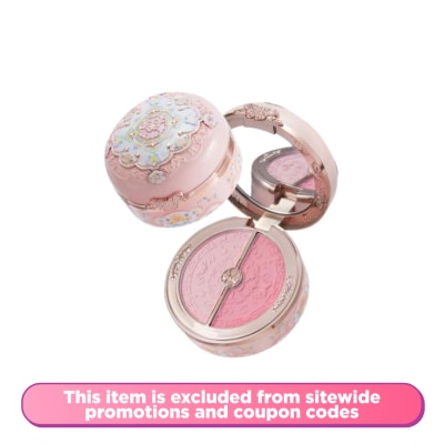 FLOWER KNOWS Butterfly Cloud Collar Collection Rouge Box Duo Blush 03 Pastel Lotus