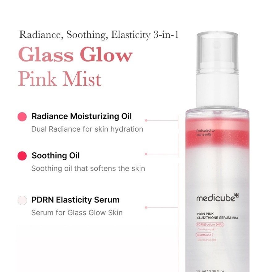 PDRN Pink Gluthation Serum Mist 100ml