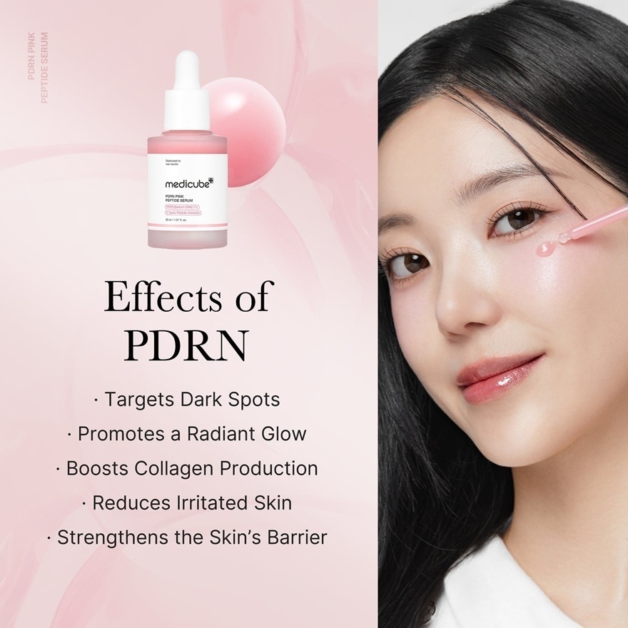PDRN Pink Peptide Brightening Glow Serum 30ml